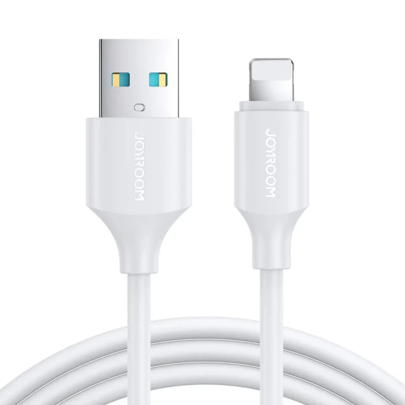 Cabo Joyroom USB-A para Lightning Carregamento Rápido Branco