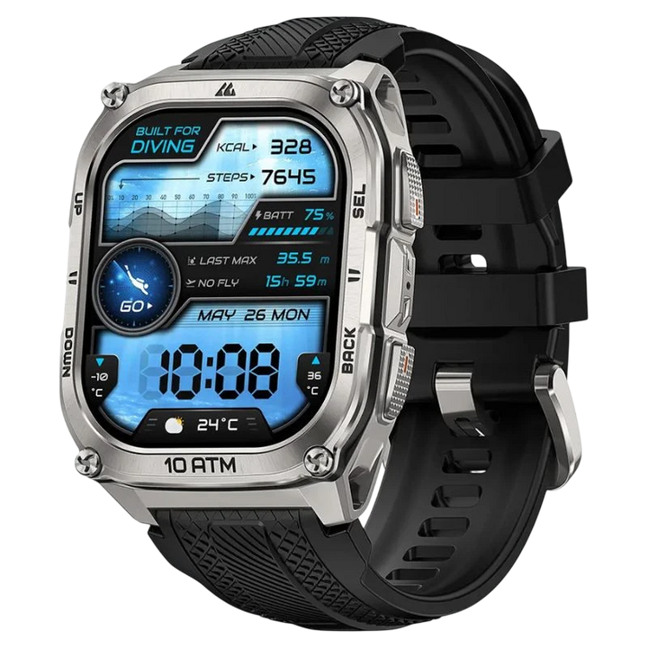 Kospet Tank M4 32GB Prata - Relógio inteligente