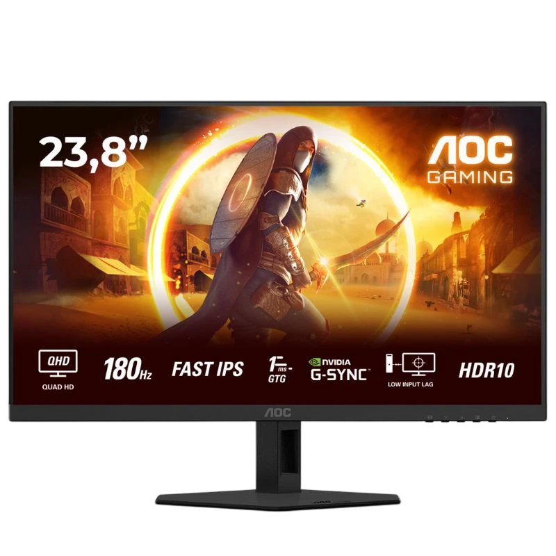 AOC Q24G4RE 23,8" QHD LED 180 Hz Preto