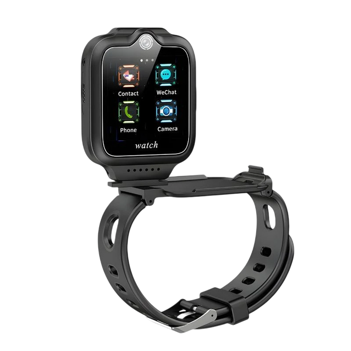 Smartwatch para crianças T30 4G GPS Preto - Relógio inteligente
