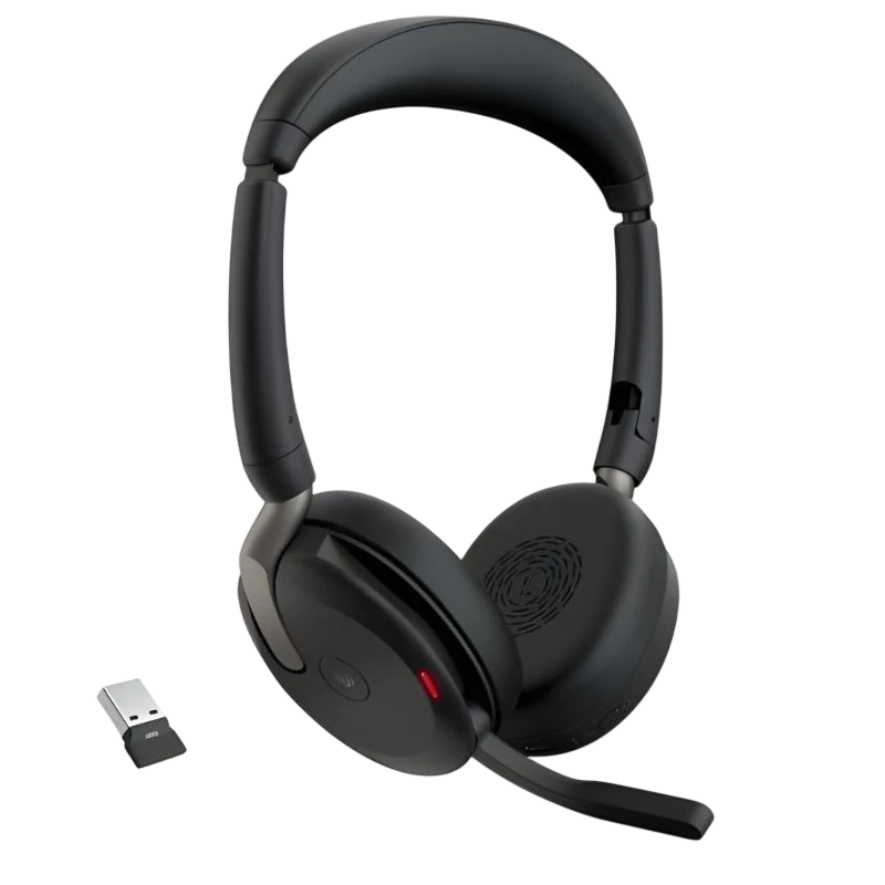 Jabra Evolve2 65 Flex estéreo USB-A Preto