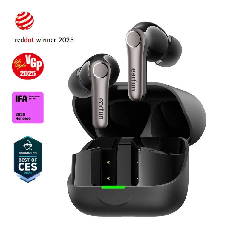 Earfun Air Pro 4+ ANC Preto