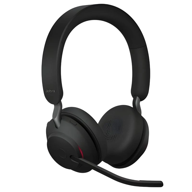 Jabra Evolve2 65 UC Estéreo (USB-A) Preto + Base de carregamento