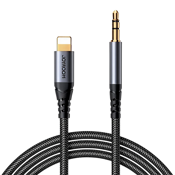 Cabo Áudio Estéreo Joyroom de Lightning para Jack Mini de 3,5mm