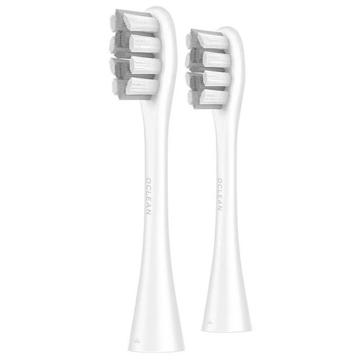 2x cabeça de escova Oclean P1C10 cinza