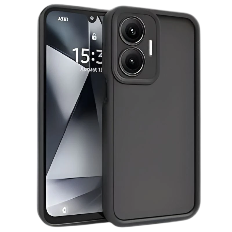 Capa Xiaomi Poco F7 Square Liquid Premium Preto