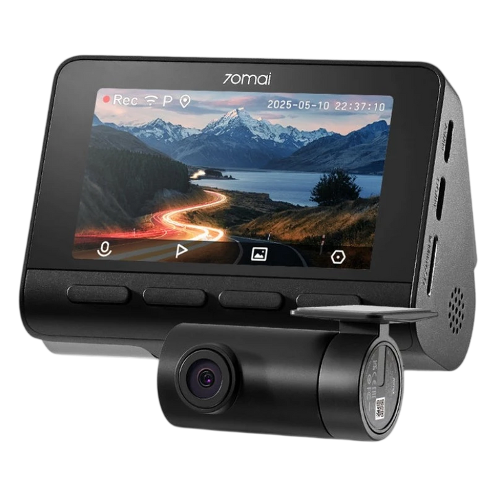 70mai Dash Cam 4K A800SE + Câmara traseira 70mai RC22