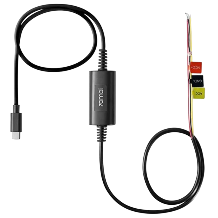 70mai Hardwire Kit UP03 A800SE/T800/M800/X800/A810/A810S/M500/Omni Preto