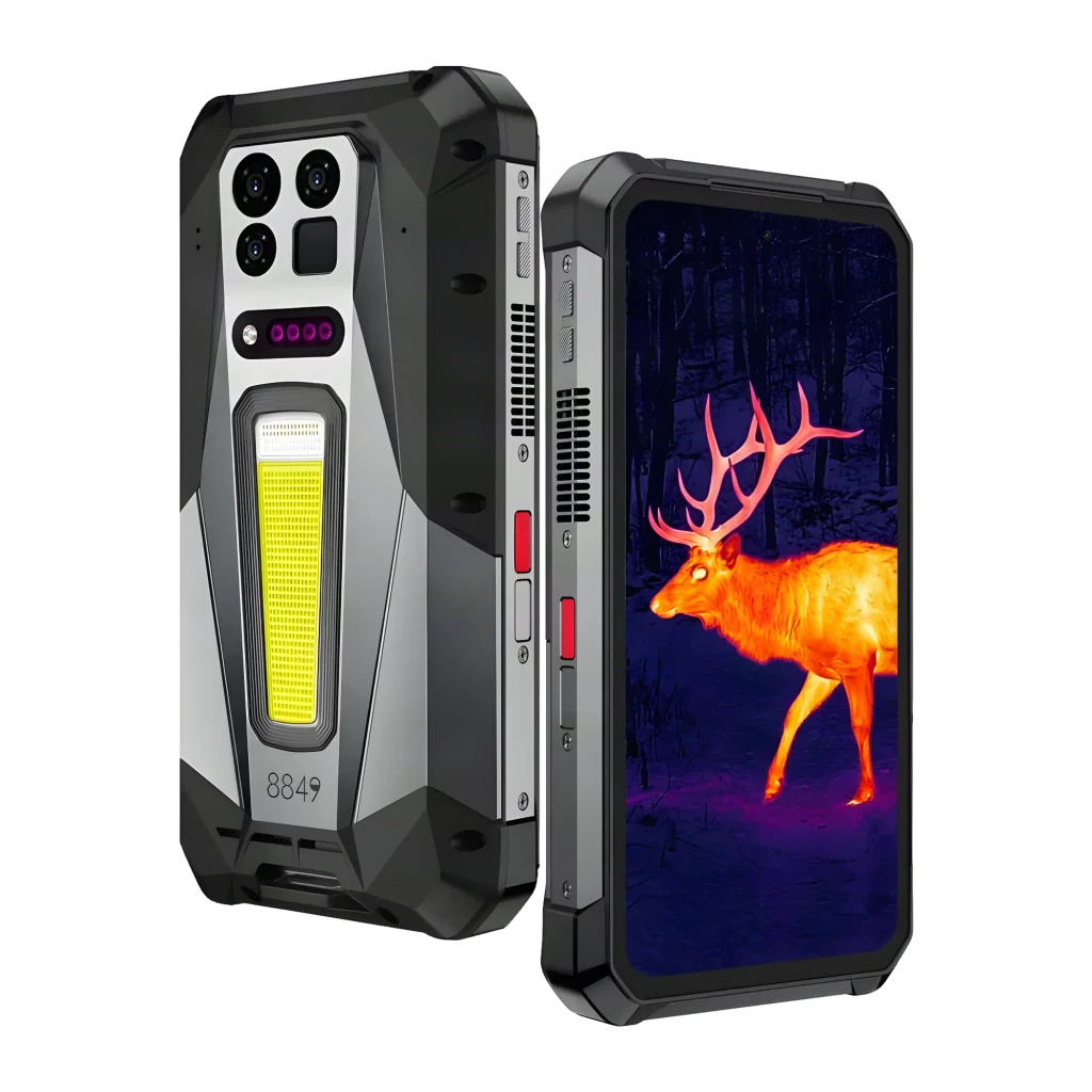 Unihertz 8849 Tank 5 Pro 5G 18GB/512GB MIL-STD-810H 17600mAh FLIR 160x120 Projetor