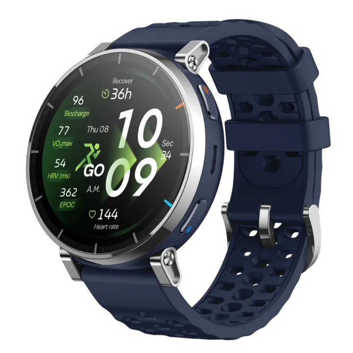 Amazfit Active 3 Premium Azul Atlas 1,32" AMOLED Tátil GPS - Relógio inteligente