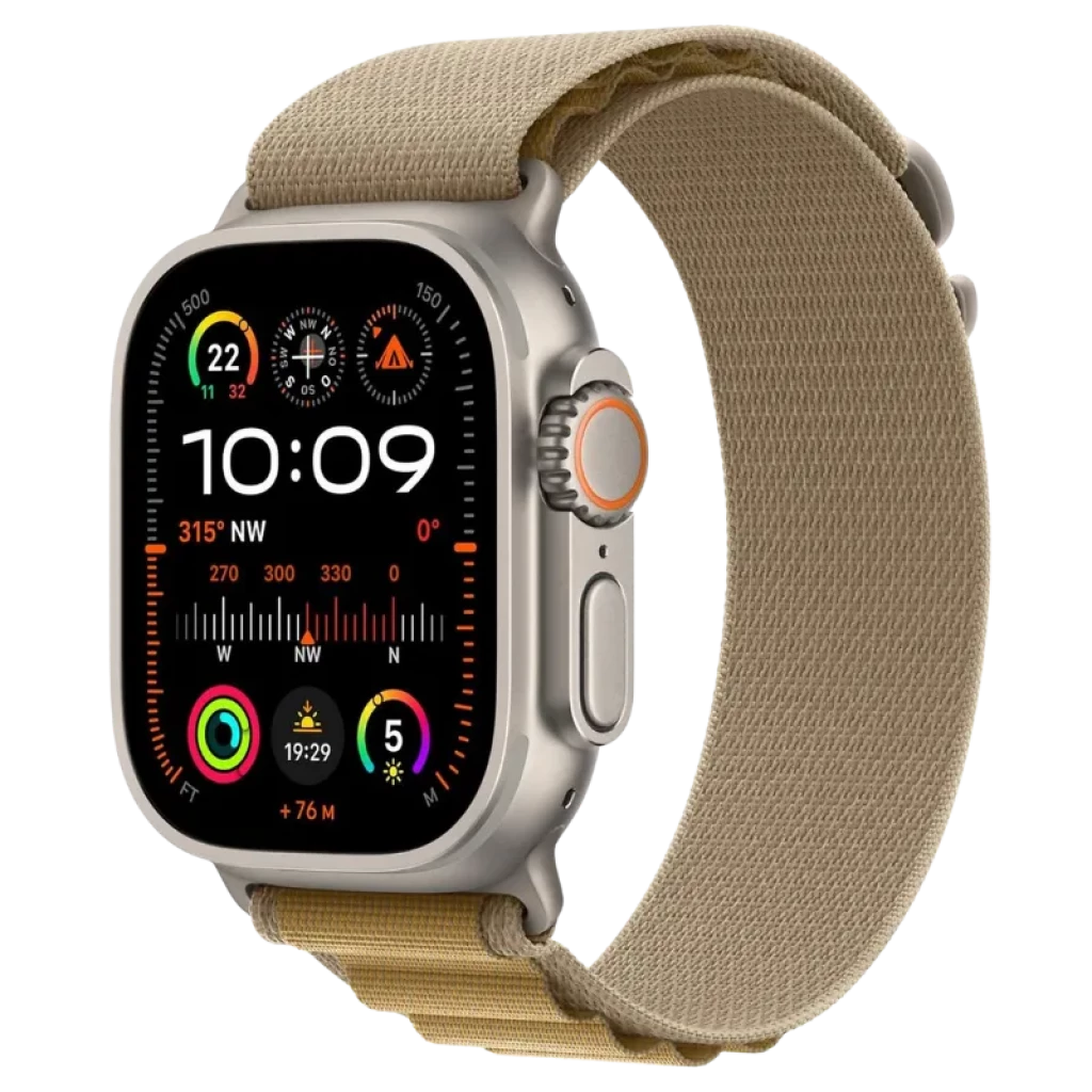 Apple Watch Ultra 2 GPS + Cellular 49 mm com bracelete Alpine bronzeado - Relógio inteligente