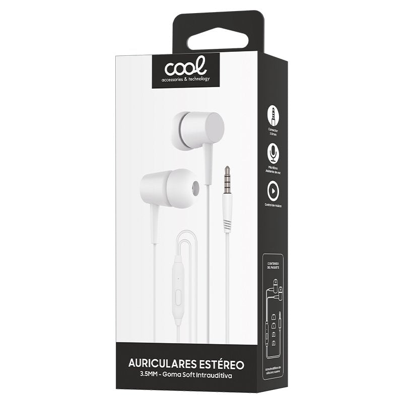 Auriculares 3,5 mm COOL Bear