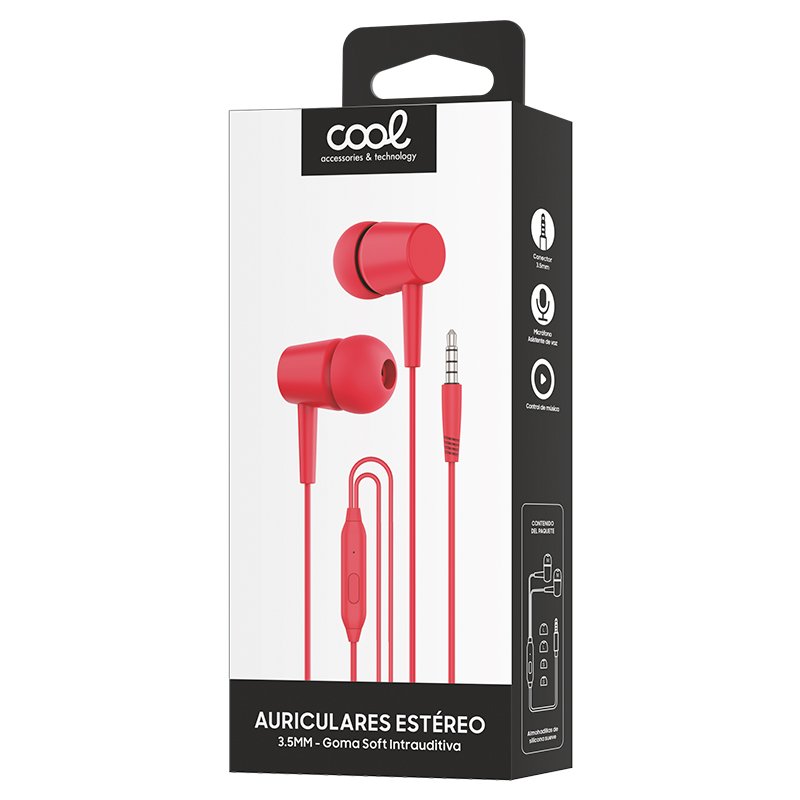 Auriculares 3,5 mm COOL Bear