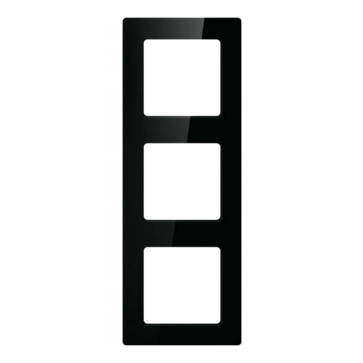 Avatto N-TS10-Frame-B3 Preto - Moldura para interruptores