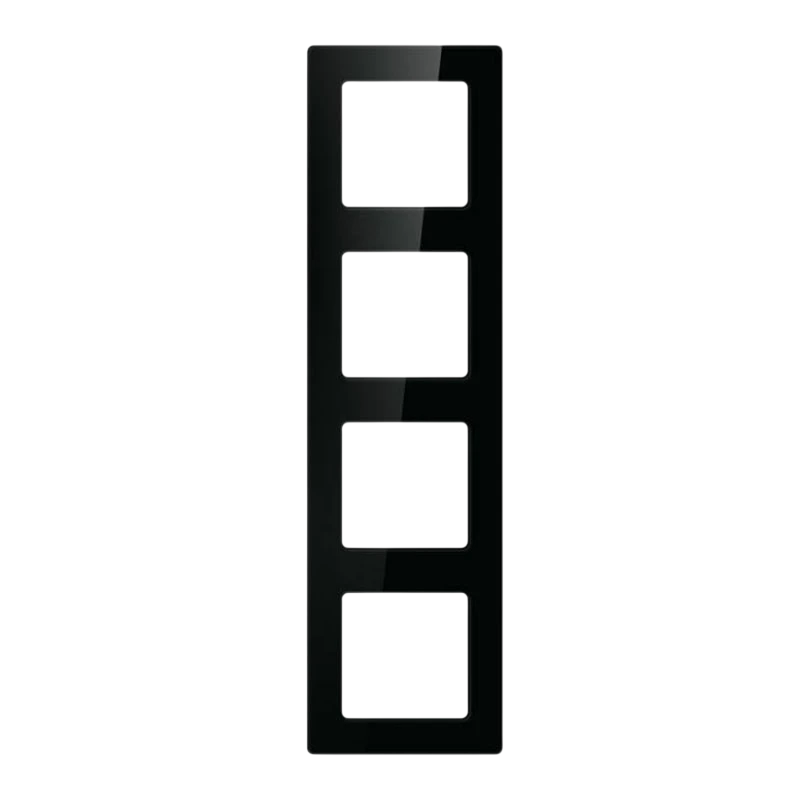 Avatto N-TS10-Frame-B4 Preto - Moldura para interruptores