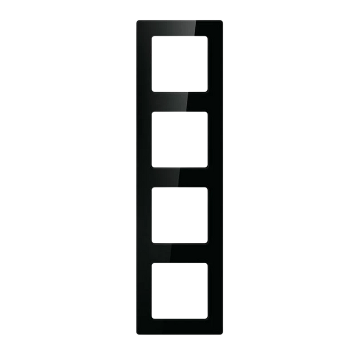 Avatto N-TS10-Frame-B4 Preto - Moldura para interruptores