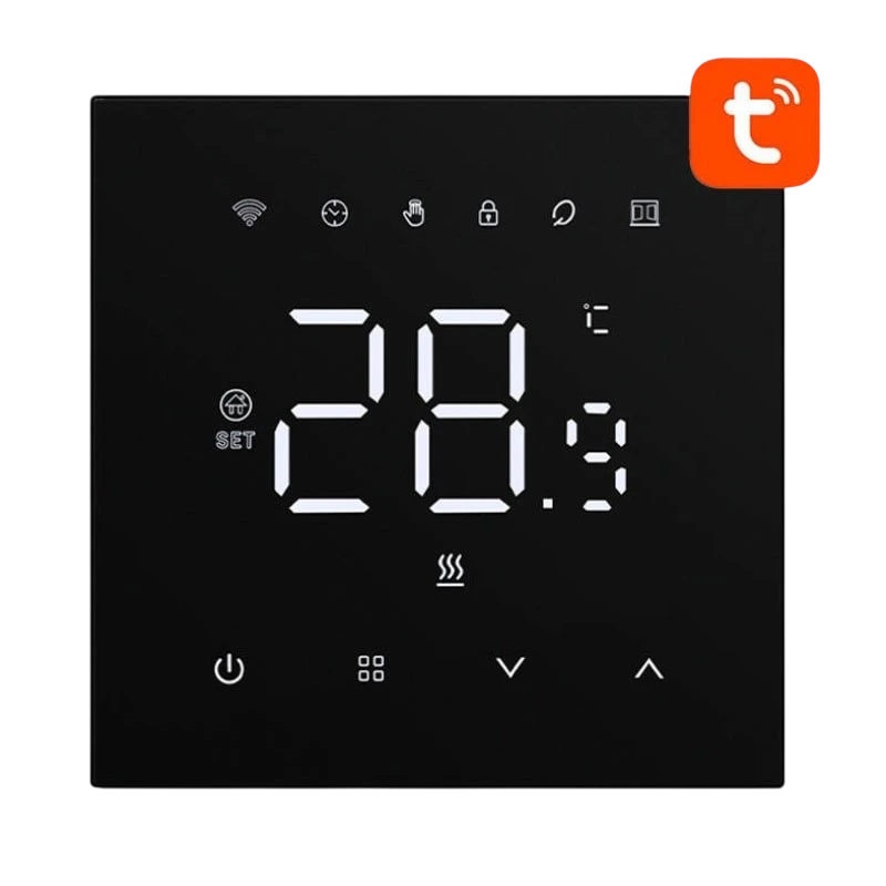 Avatto WT410-BH-3A-B WiFi Preto - Termostato Inteligente