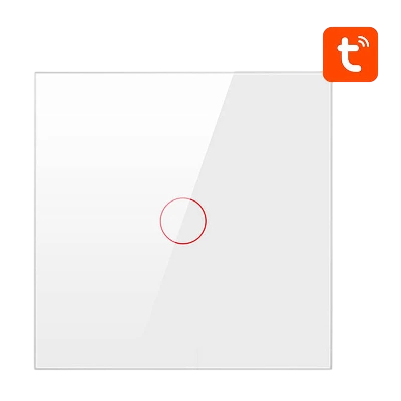 Avatto ZTS02-EU-W1 1 Botão ZigBee Branco - Interruptor Táctil Inteligente