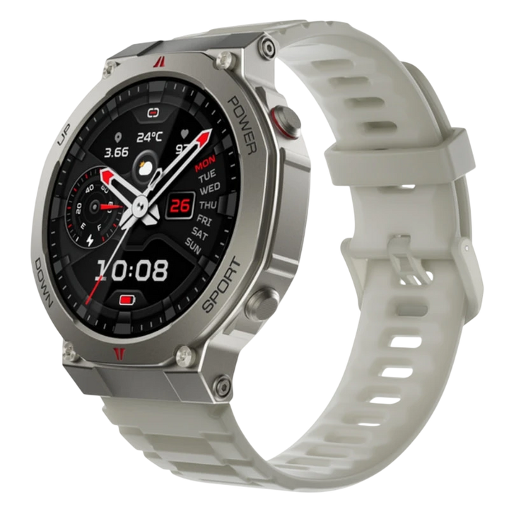 Black Shark GS3 Ultra Prata GPS Resistência de nível militar - Relógio inteligente