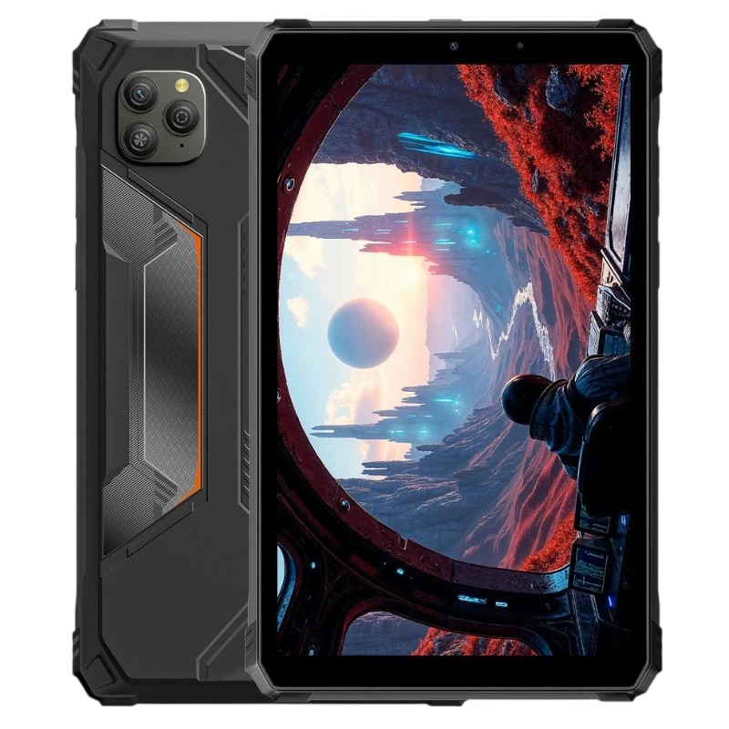 Blackview Active 5 8,68" 128 GB WiFi+4G Preto Robusto 6 GB de RAM Bateria de 6600 mAh