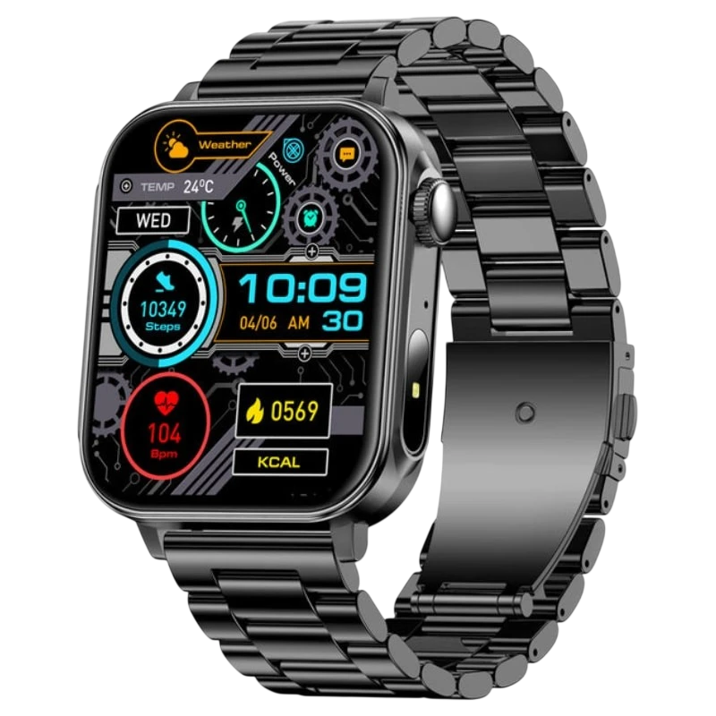 Coli P80 Pulseira de Aço Preto