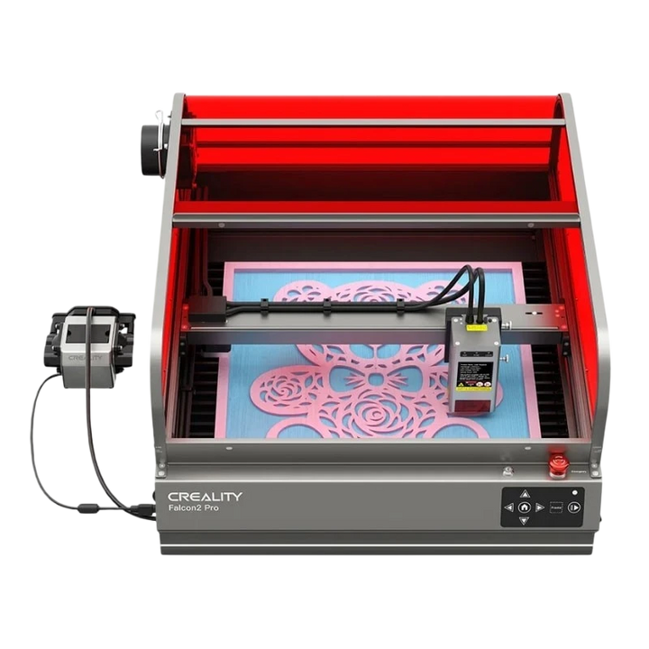 Máquina de gravação e corte a laser Creality Falcon2 Pro 22W com câmara integrada