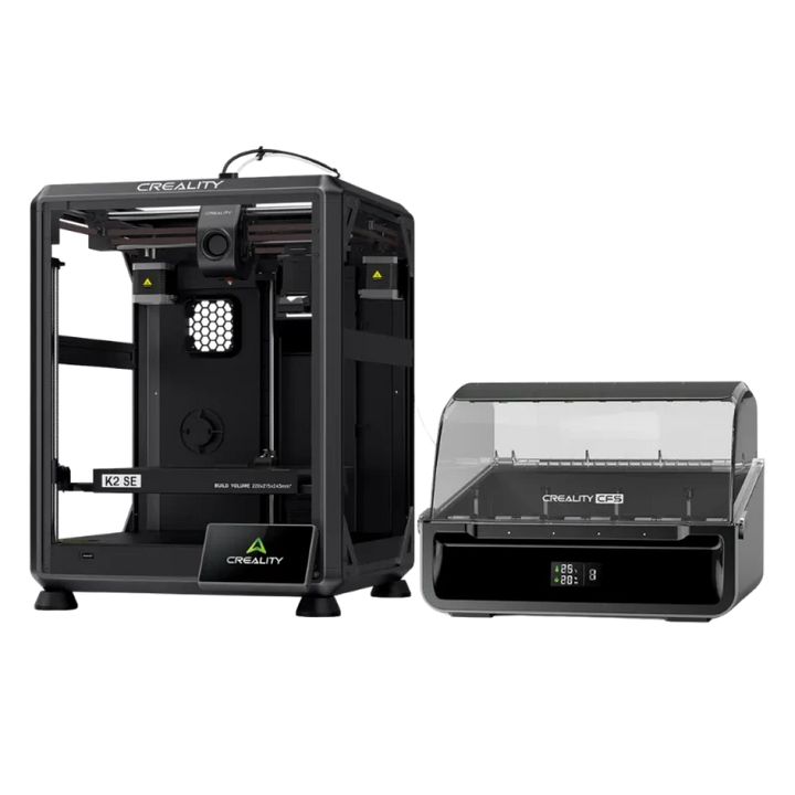 Creality K2 SE Combo + CFS 16 cores, velocidade de 500 mm/s - Impressora 3D de filamento