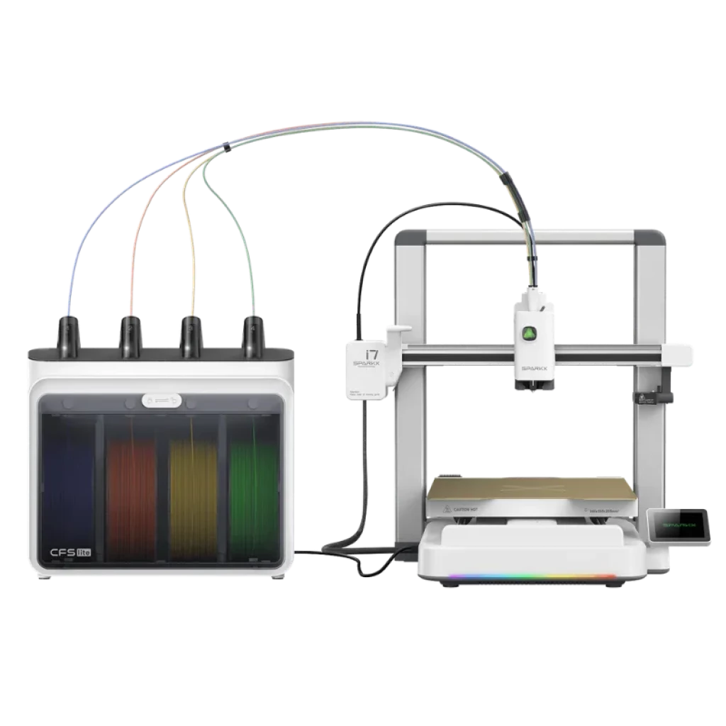 Creality SPARKX i7 Combo com 4 cores e troca automática de filamento - Impressora 3D