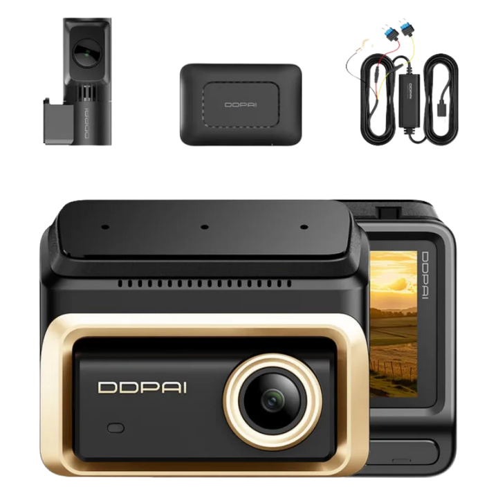 DDPAI Z90 Master 2CH 4K com 4G - Câmara para carro