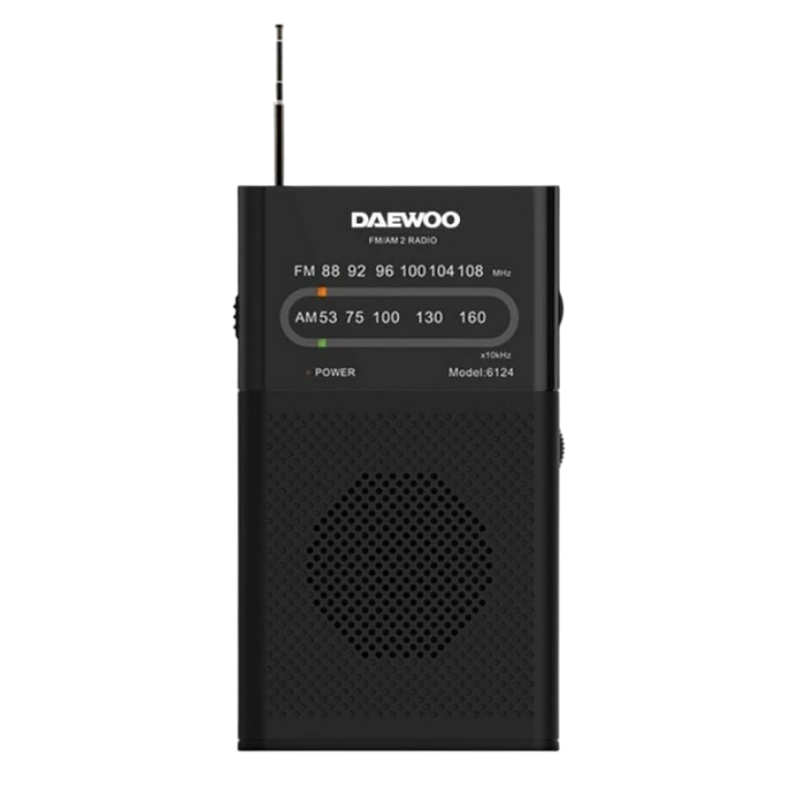 Daewoo DW1027 AM/FM Preto
