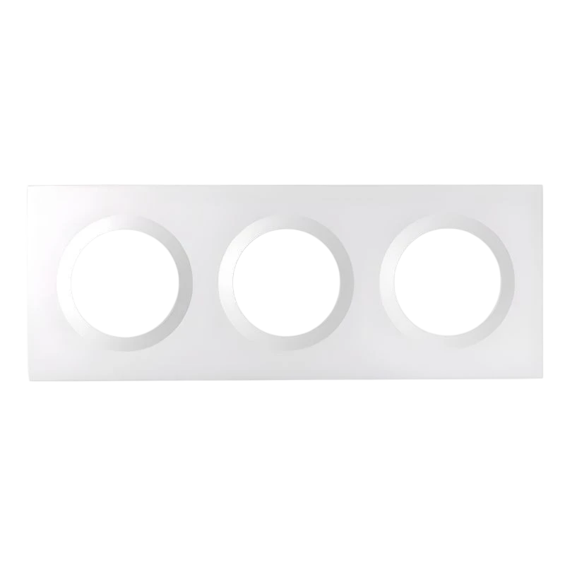Sonoff EF3G Moldura Tripla para Interruptores Branca