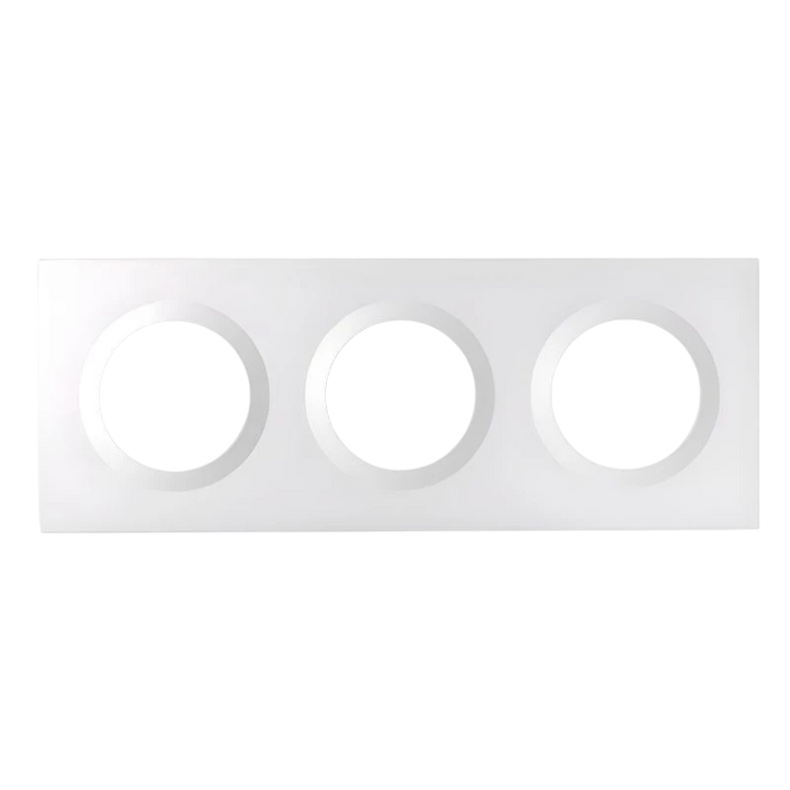 Sonoff EF3G Moldura Tripla para Interruptores Branca
