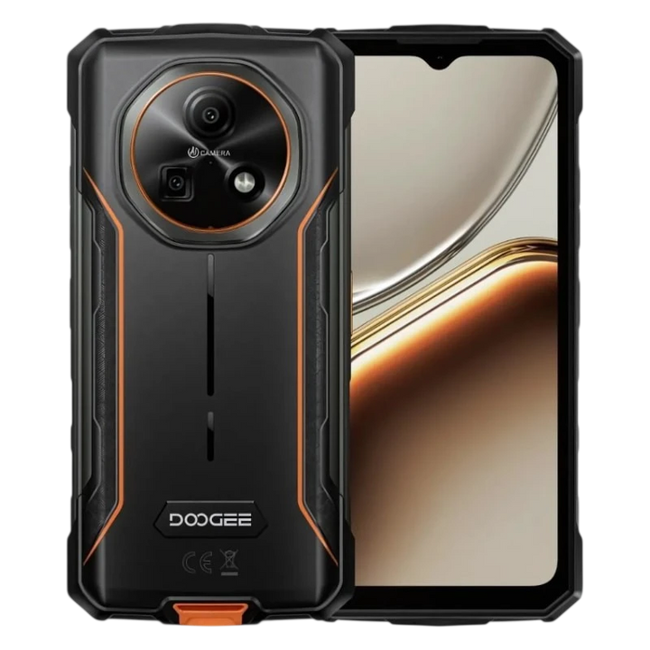 Doogee Fire 7 4GB/256GB Laranja Rugged