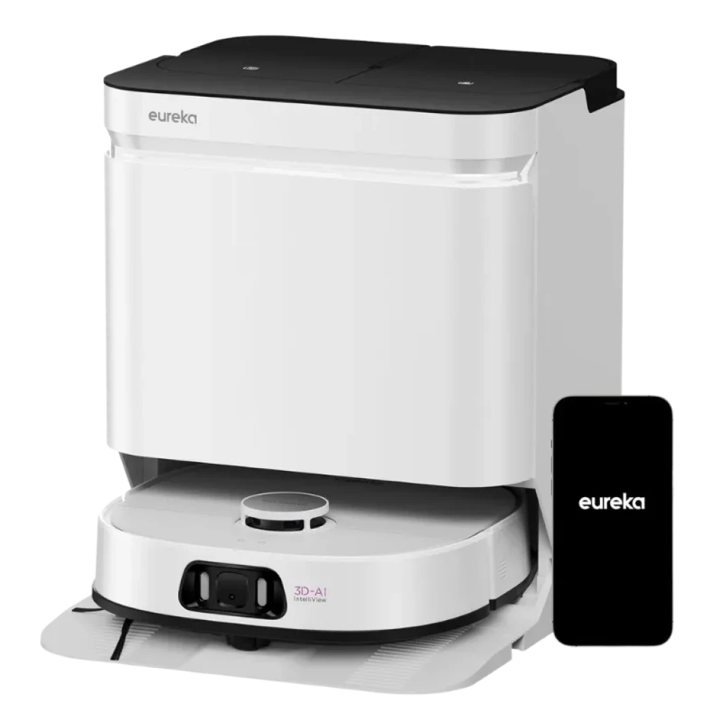 EUREKA J15 Ultra 19000 Pa com navegação a laser e controlo por voz - Robô Aspirador