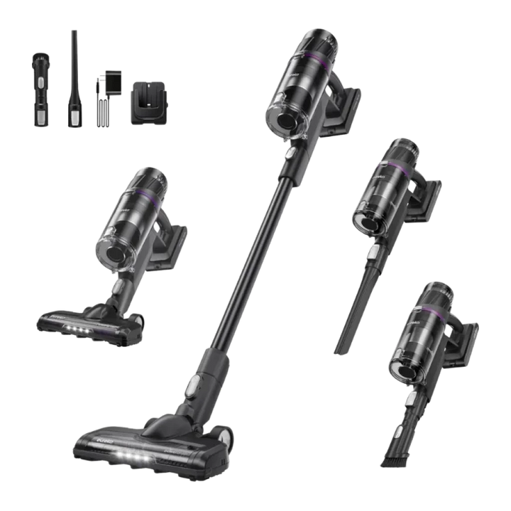 EUREKA NEC520 20300 Pa com filtragem em 5 etapas - Aspirador de Vassoura