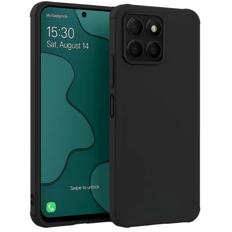 Capa Honor X8c Square Liquid Premium Preto