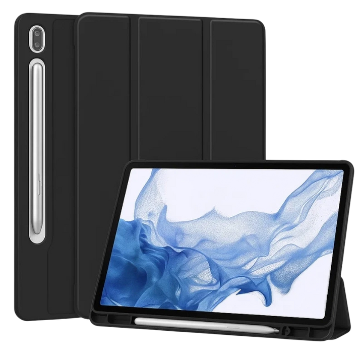Capa Samsung Galaxy Tab S10 FE+ Compatível Preta