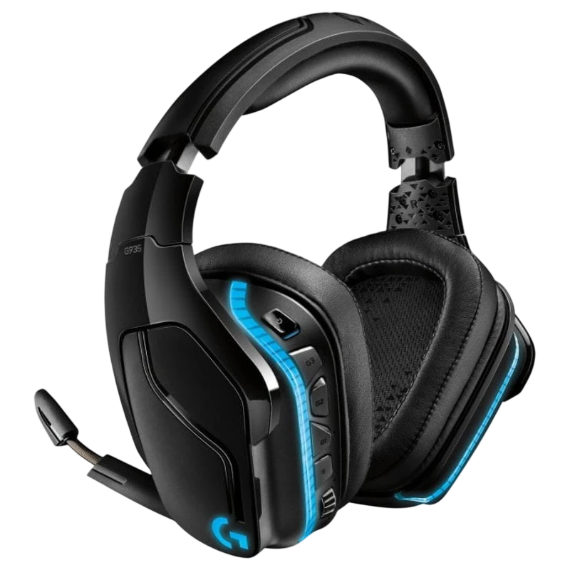 Logitech G G935 Preto/Azul - Auscultadores para jogos