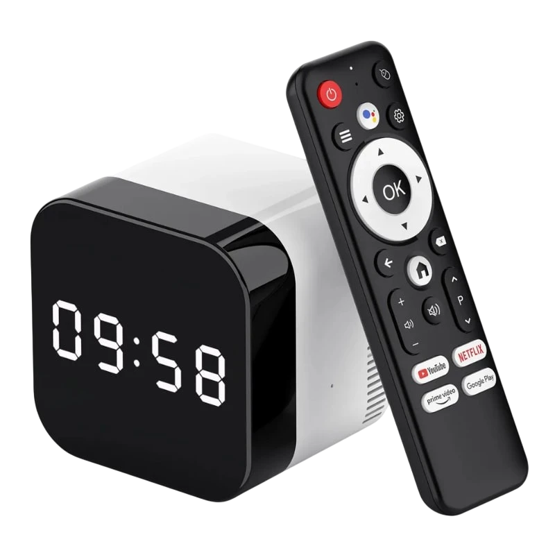 H96 Max H728 4GB/128GB Android 14 Branco - Android TV