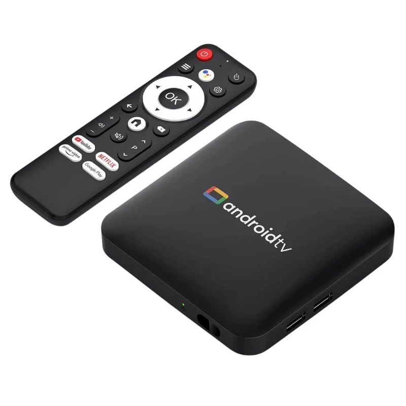 H96 Max S905L3 2GB/16GB 4K WiFi Dual Band Android 14 Preto - Android TV