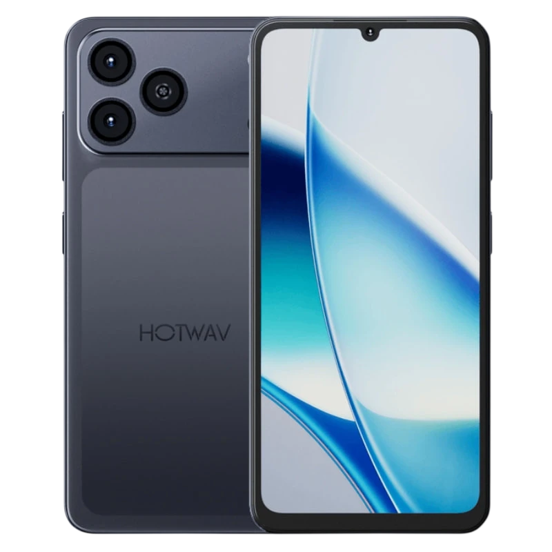 Hotwav A17 Pro Max 256 GB Preto Ecrã HD+ 4 GB de RAM Bateria de 5160 mAh