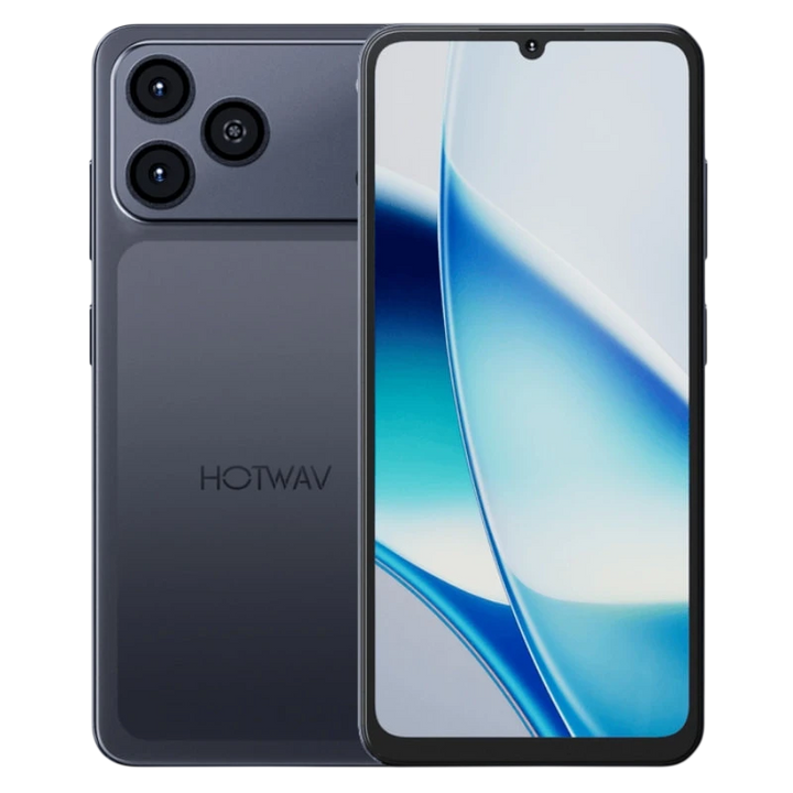 Hotwav A17 Pro Max 256 GB Preto Ecrã HD+ 4 GB de RAM Bateria de 5160 mAh