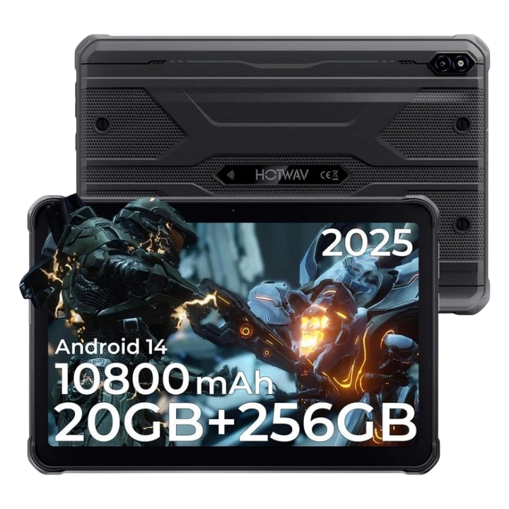 Hotwav R10 Pro 10,1 8GB/256GB WiFi + 4G Preto Rugged