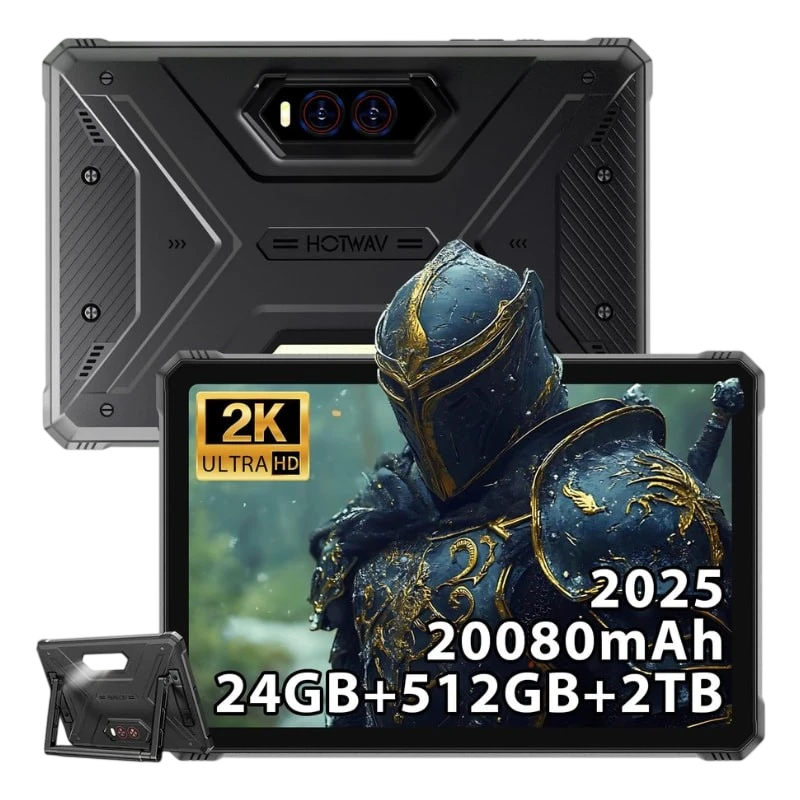 Hotwav R9 Plus 11 8GB/512GB WiFi + 4G Preto Rugged