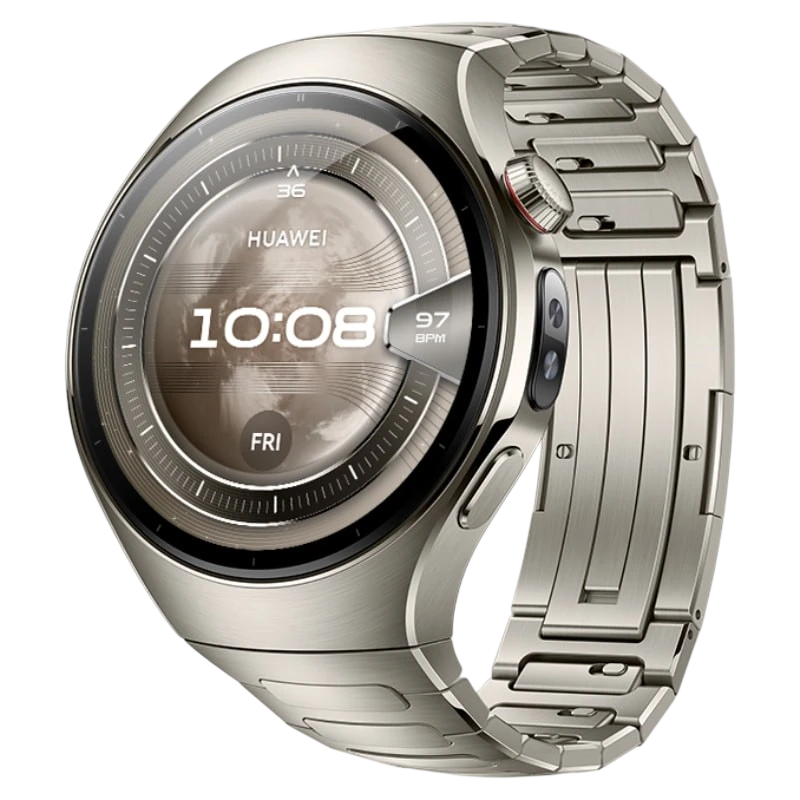 Huawei Watch 5 46 mm Prata com Correia Titânio