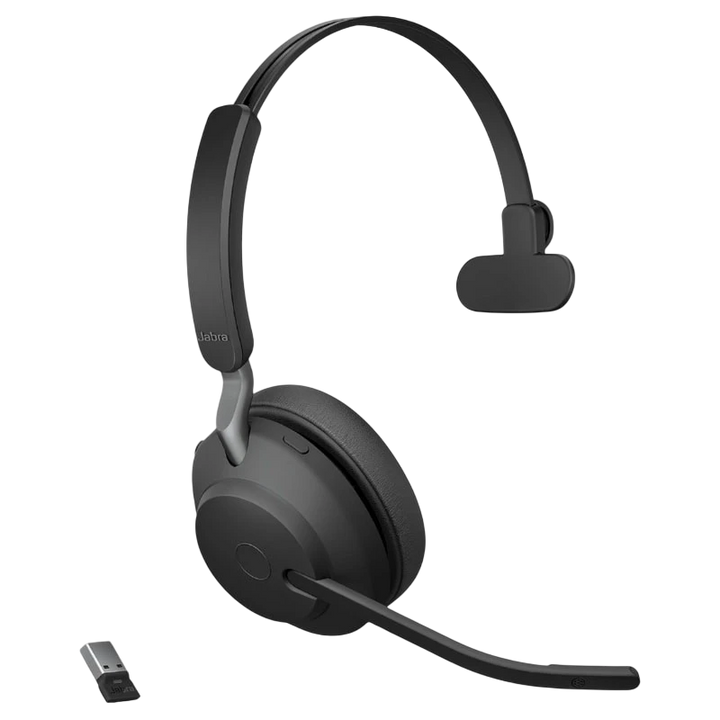 Jabra Evolve2 65 MS Mono (USB-A) Preto