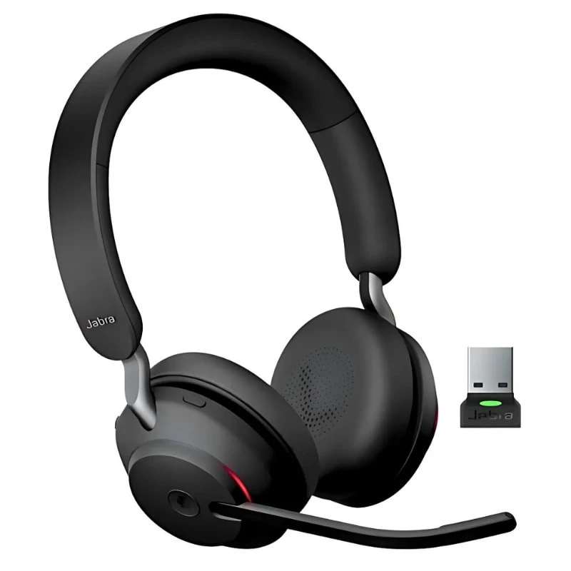 Jabra Evolve2 65 MS Stereo (USB-A) Preto