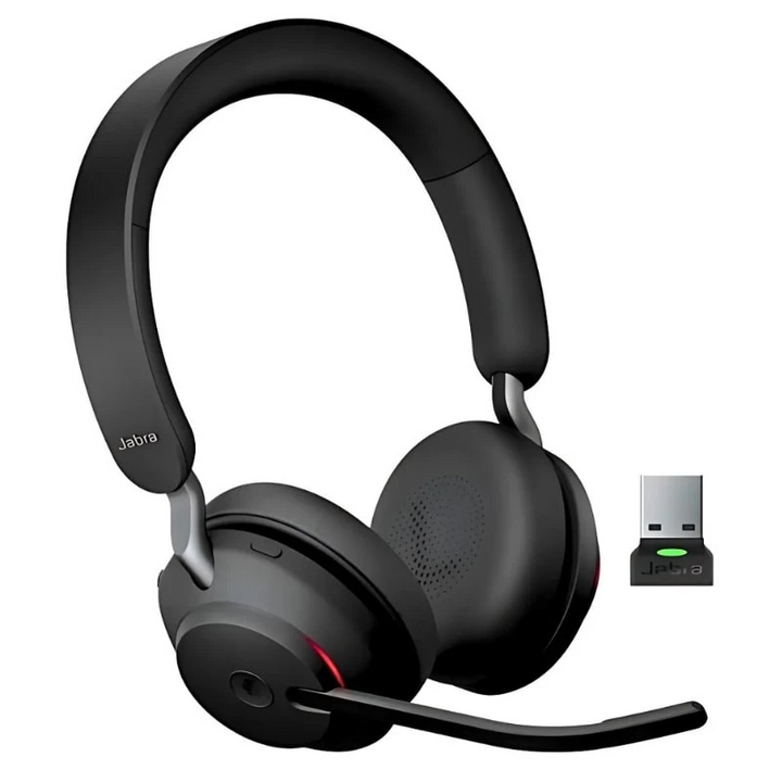 Jabra Evolve2 65 MS Stereo (USB-A) Preto