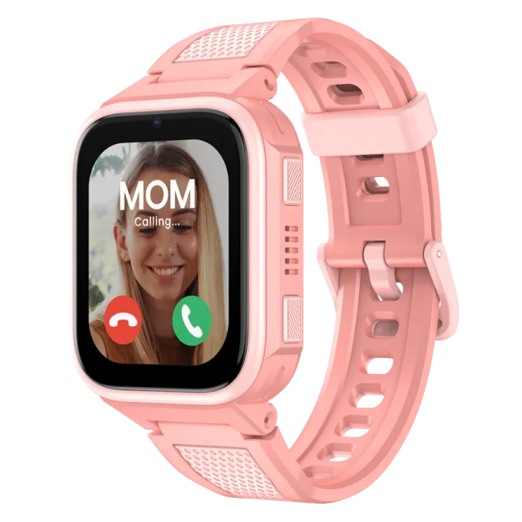 Lagenio K10 Rosa 4G GPS com bateria de 950 mAh - Relógio inteligente para crianças
