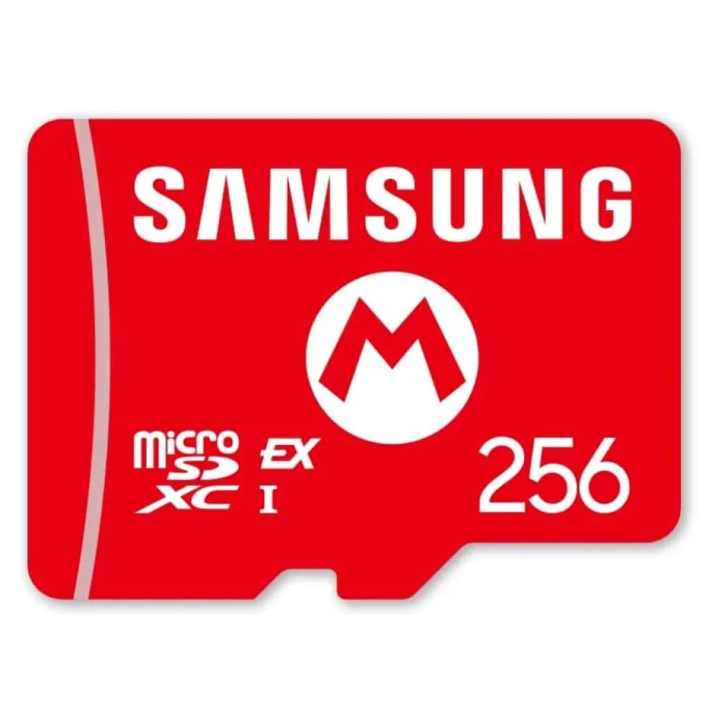 Cartão MicroSDXC Samsung Express Licença Nintendo 256 GB para Nintendo Switch 2